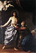The Resurrected Christ Appears to the Virgin hf GUERCINO
