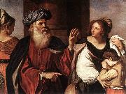 Abraham Casting Out Hagar and Ishmael sg GUERCINO