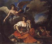 The Angel Appearing to Hagar and Ishmael GUERCINO