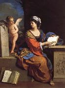 The Cumaean Sibyl with a Putto GUERCINO