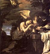 Magdalen and Two Angels GUERCINO