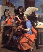 St Luke Displaying a Painting of the Virgin GUERCINO