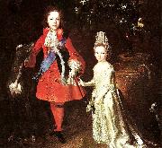 james stuart and his sister Largillierre