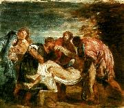 copy of tition's entombment J.M.W.Turner
