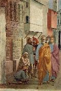 St Peter Healing the Sick with his Shadow MASACCIO