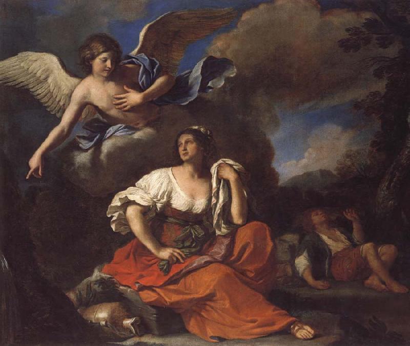 GUERCINO The Angel Appearing to Hagar and Ishmael